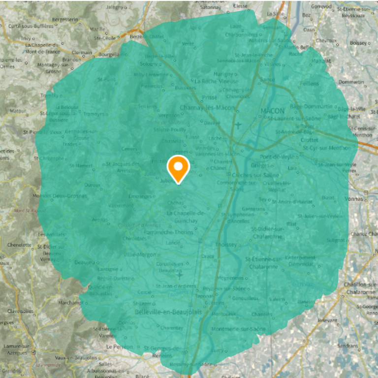 Zone d'intervention paturage